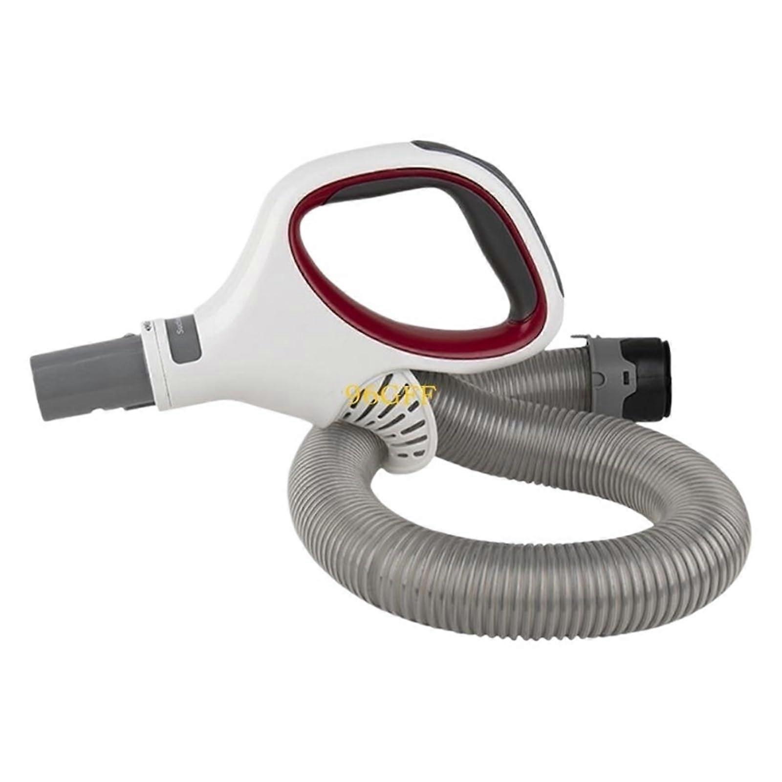 Vacuum Cleaner Hose Replacement Flexible Stretch Design with Secure Fittings Red