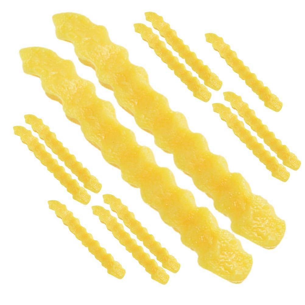 Simulation French Fries Food Prop Models for Teaching Use 12Pcs Set