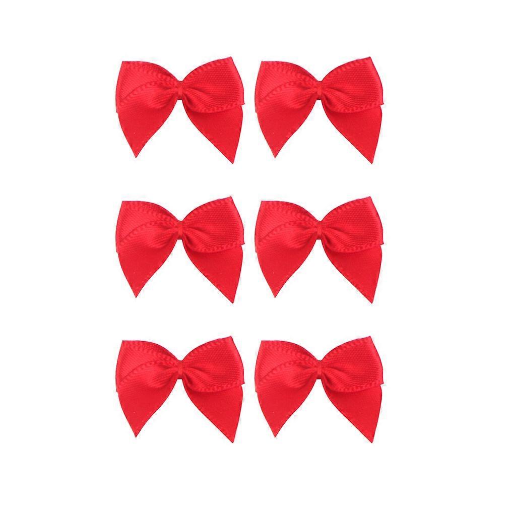 Mini Bows Crafts Ribbon Bowknot Dressing Performance 2.2x2cm 200Pcs