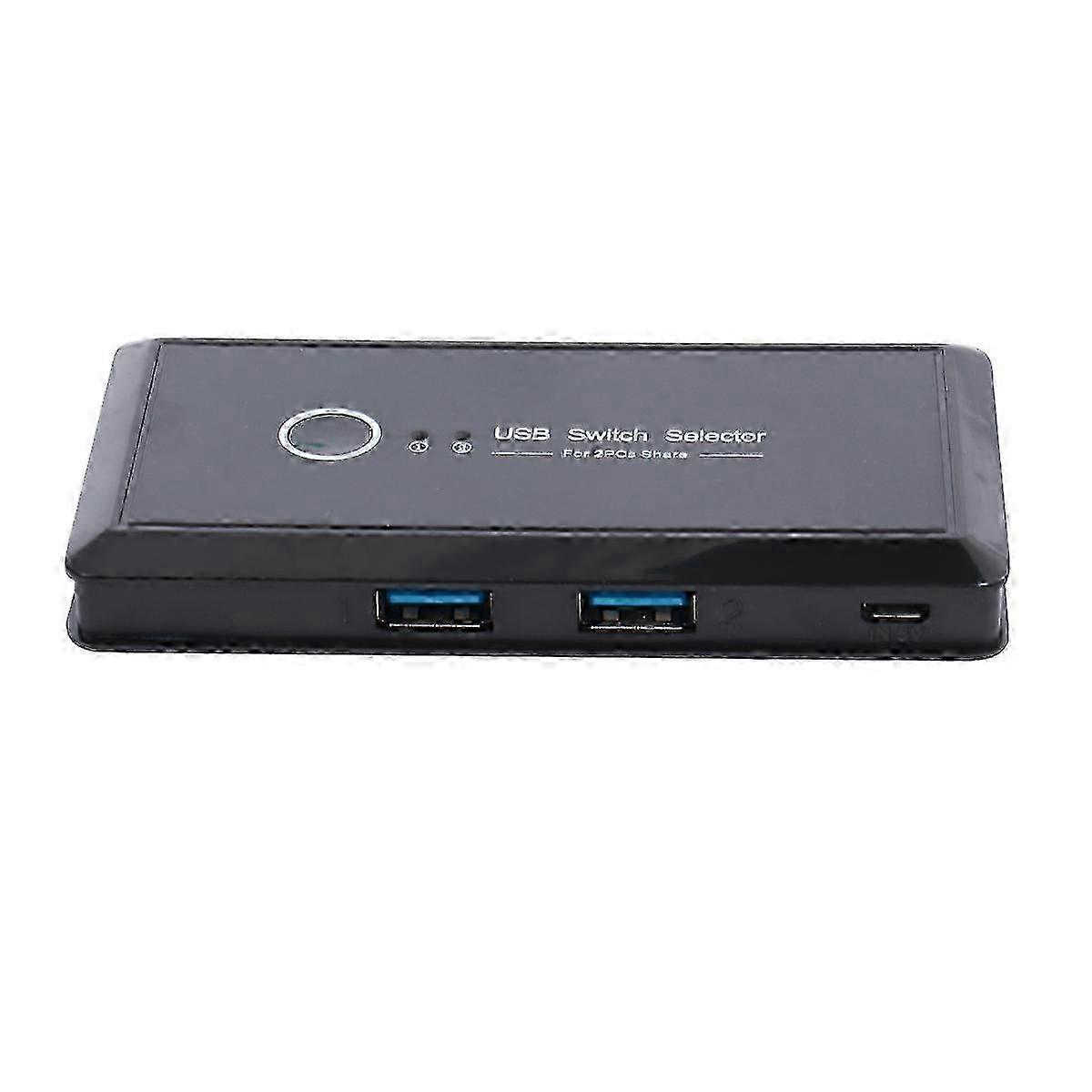 2026 USB 3.0 Switch Selector 2 Port PCs Sharing 4 Devices Scanner Printer Automatic Switcher