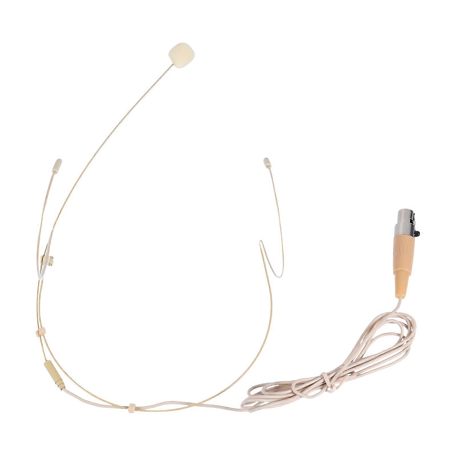 Head-Mounted Mic Directional Microphone for Recording with 3 Pin