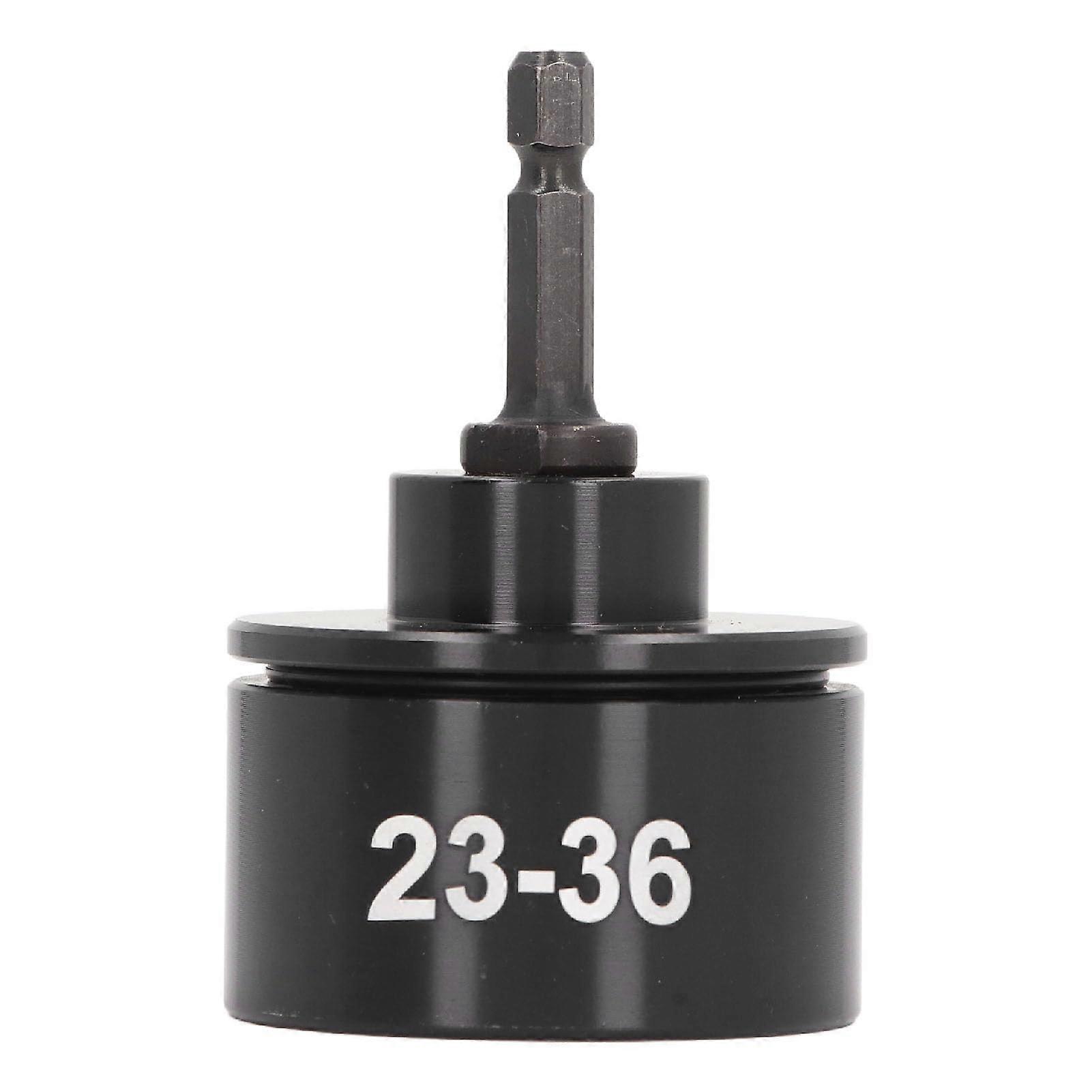 Electric Bottle Capping Machine Head for 23‑36mm Caps, Durable Metal Automatic Capper Attachment