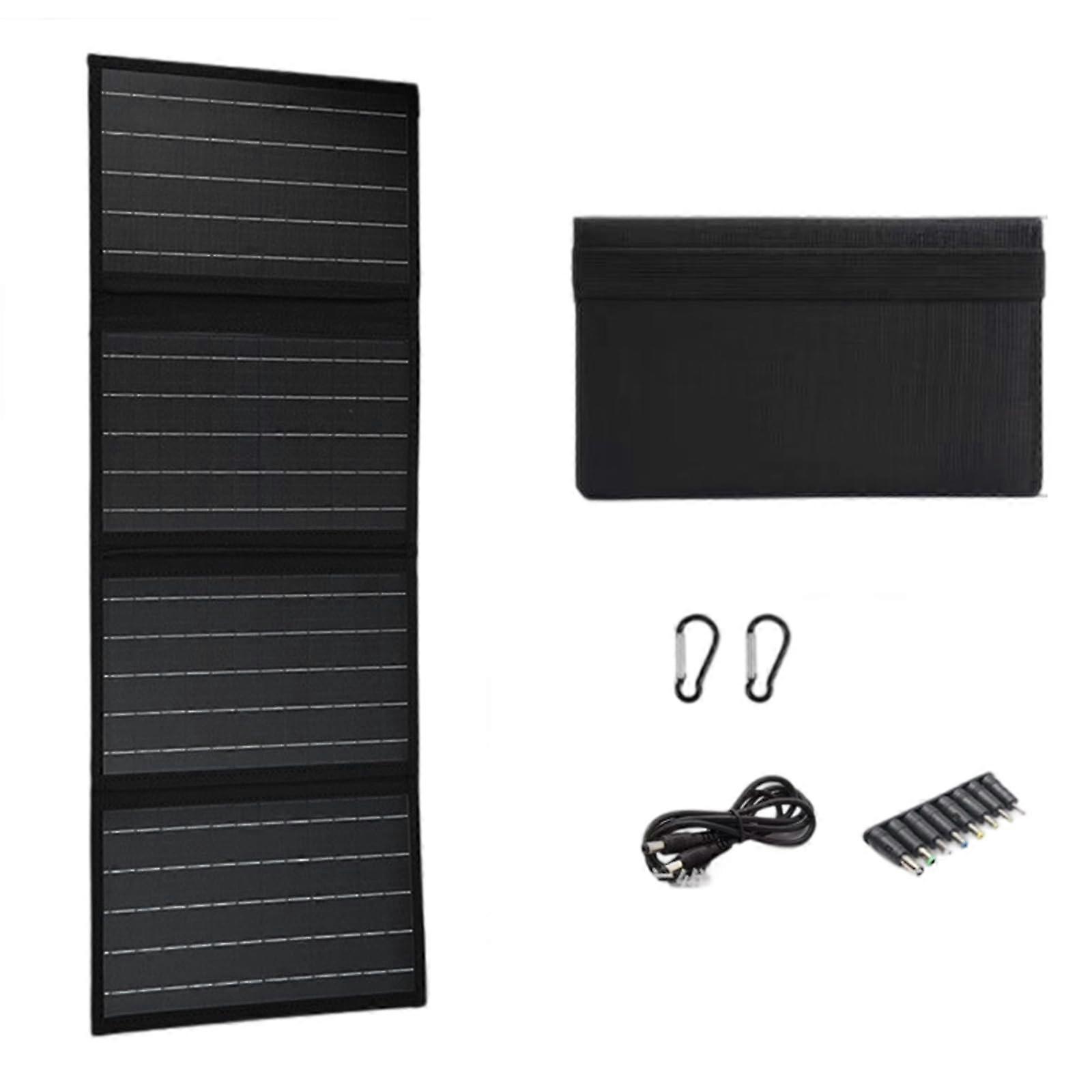40W Portable Solar Panel  Efficiency Foldable Charger for Camping and Outdoor Devices