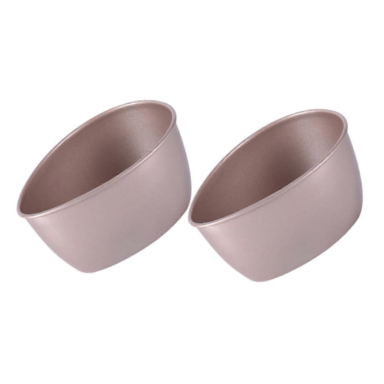 2pcs Carbon Steel Egg Steamer Bowl Set, MultiFunction, Rustproof, Easy to Clean for Kitchen Use