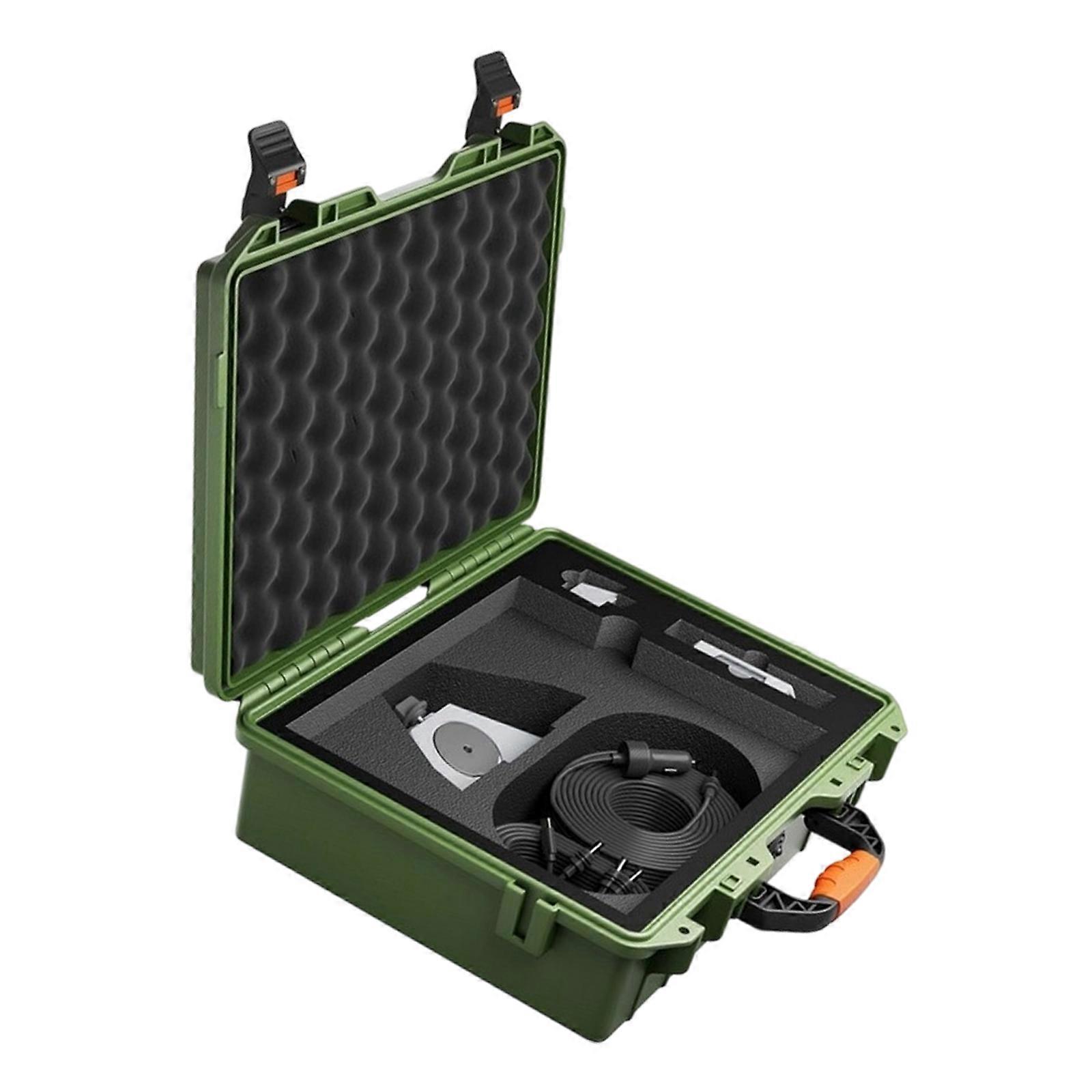 Waterproof Hard Case for Navigation Storage Box Molded Foam and Lockable Design for Secure Storage Multicolor
