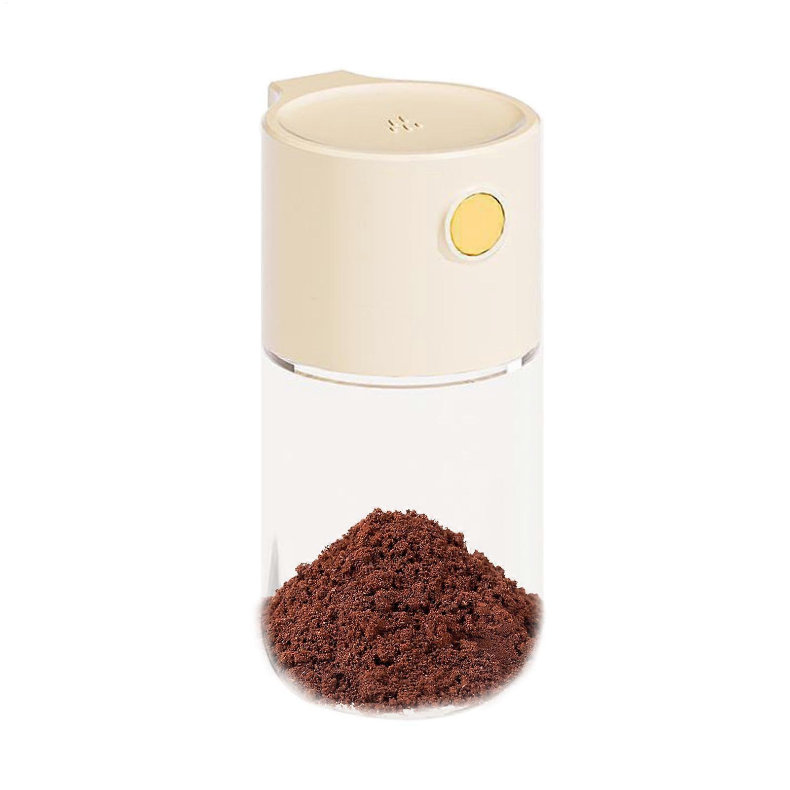 Salt and Pepper Dispenser with Push Button for Precise Salt Control and Adjustable Seasoning