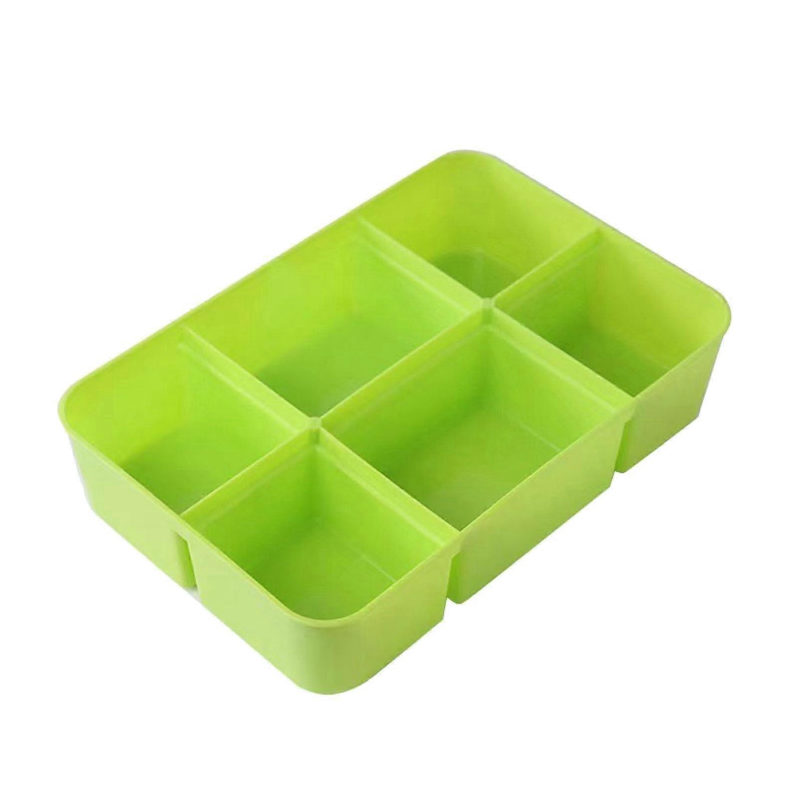 Stackable Desktop Organizer for Makeup and Stationery, Space Saving MultiCompartment Storage Box