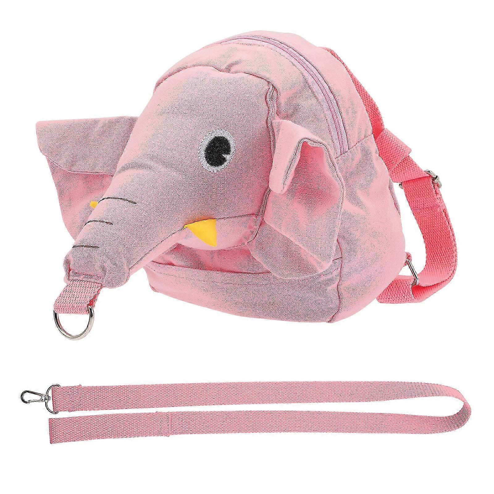 Toddler Backpack with Safety Leash for Children, Elephant Design Set