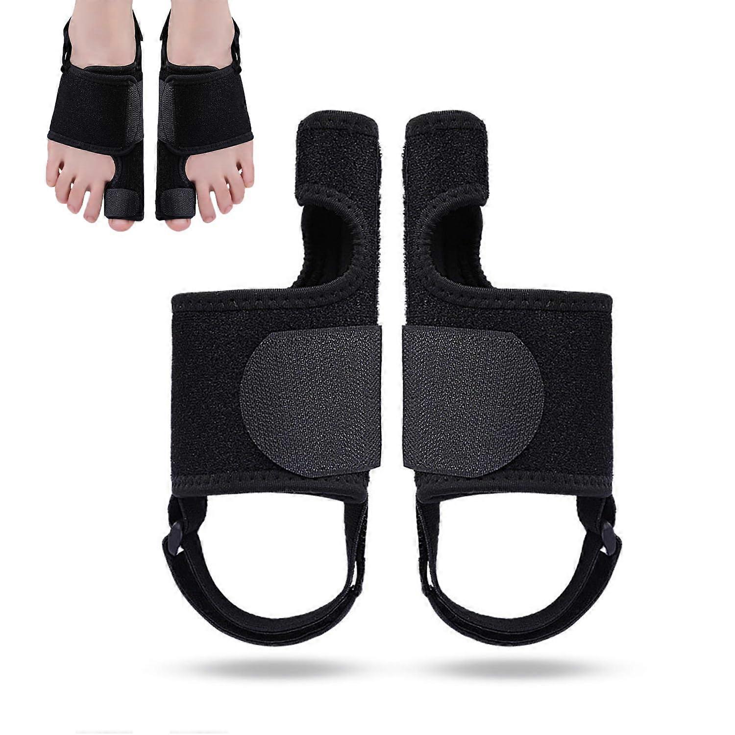 Bunion Corrector Splints with Adjustable Toe Alignment and Memory Steel Support for Day and Night Relief