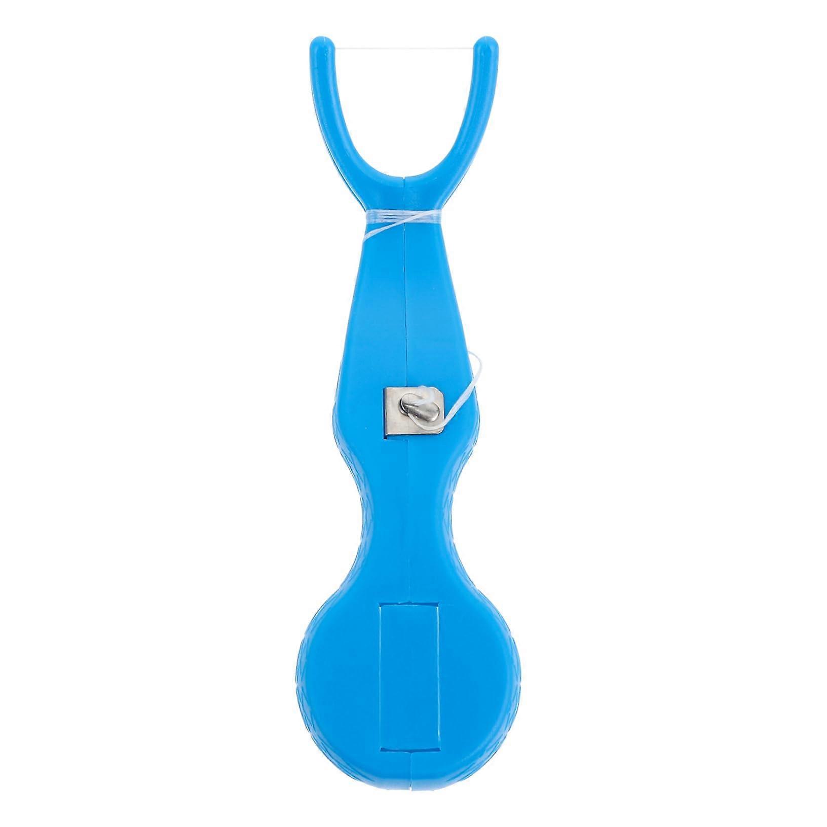 Reusable Dental Floss Holder with Ergonomic Handle for Efficient Travel Teeth Cleaning