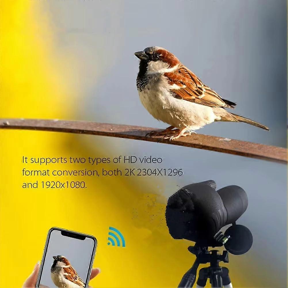 WiFi Telescope Eyepiece Camera 4MP Resolution for 25mm50mm Telescopes and Microscopes