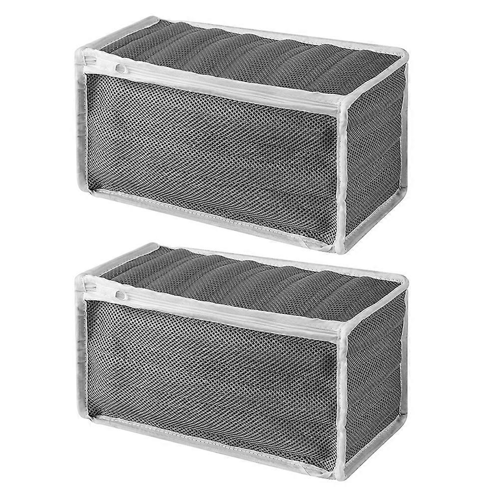 Mesh Laundry Bag Shoe Wash Bag with Polyester Material 2Pcs for Home Use