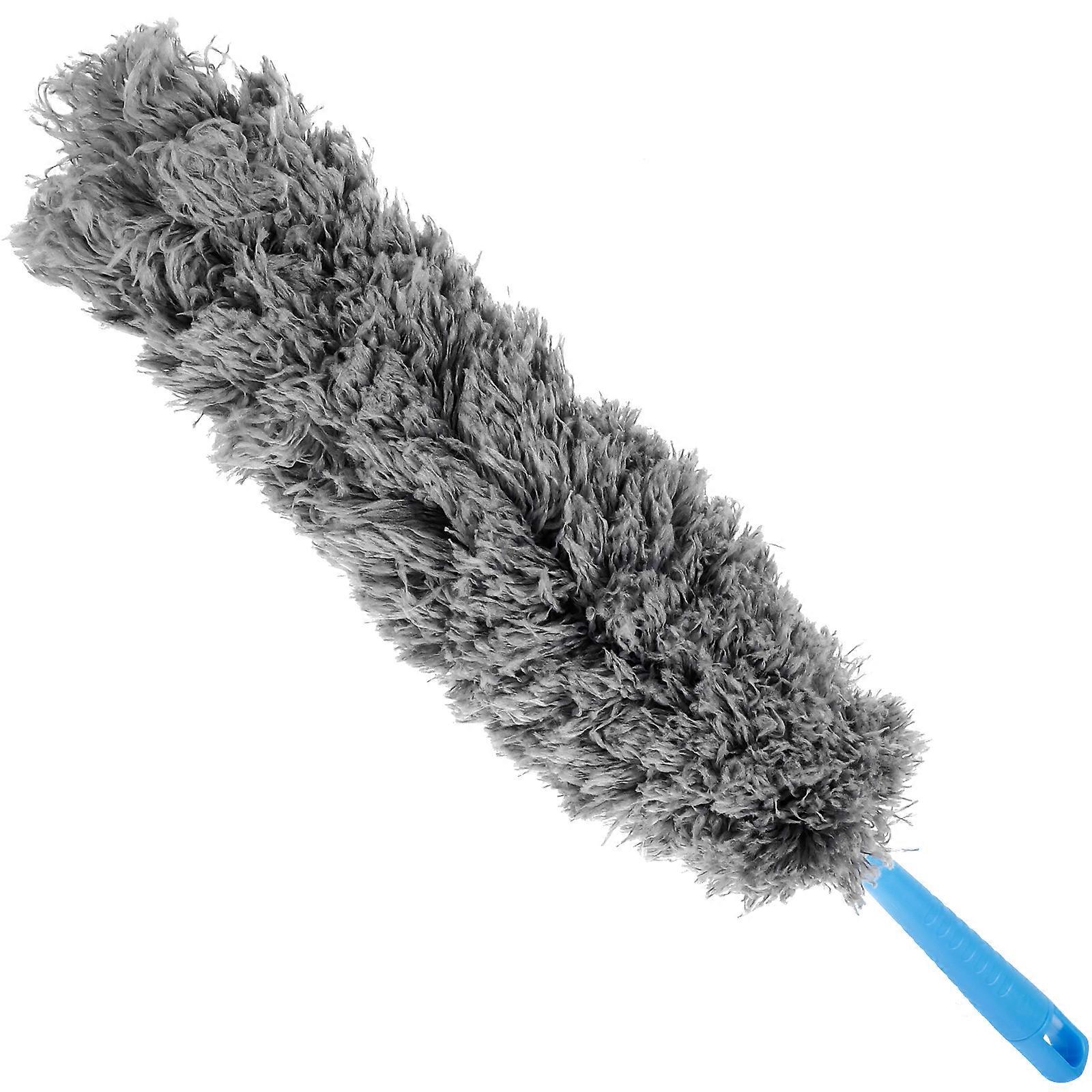 Washable Fiber Duster for Cleaning with Handle Handheld Cleaning Tool