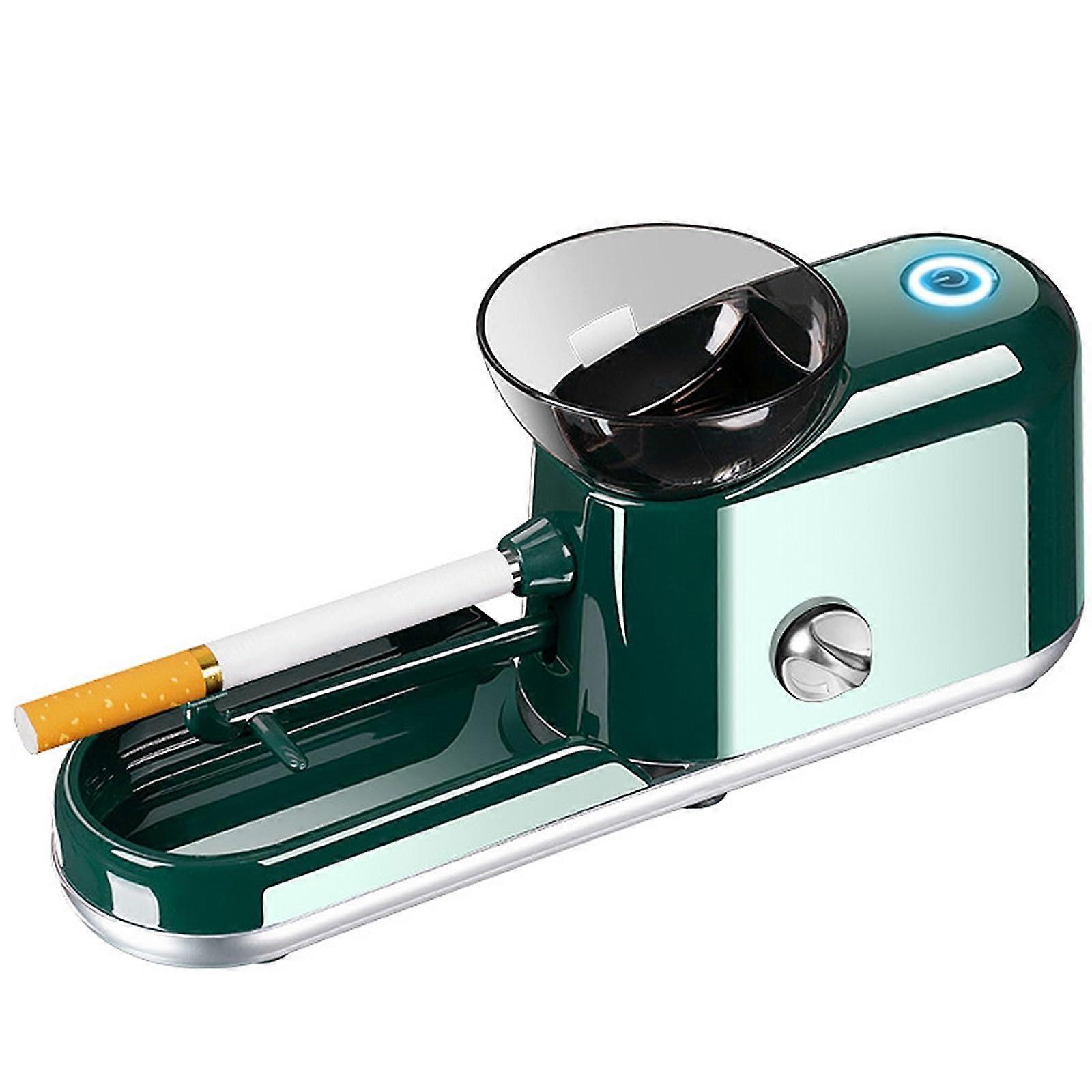 USB Powered Electric Cigarette Rolling Machine with Fast Rolling and Ergonomic Grip  Green