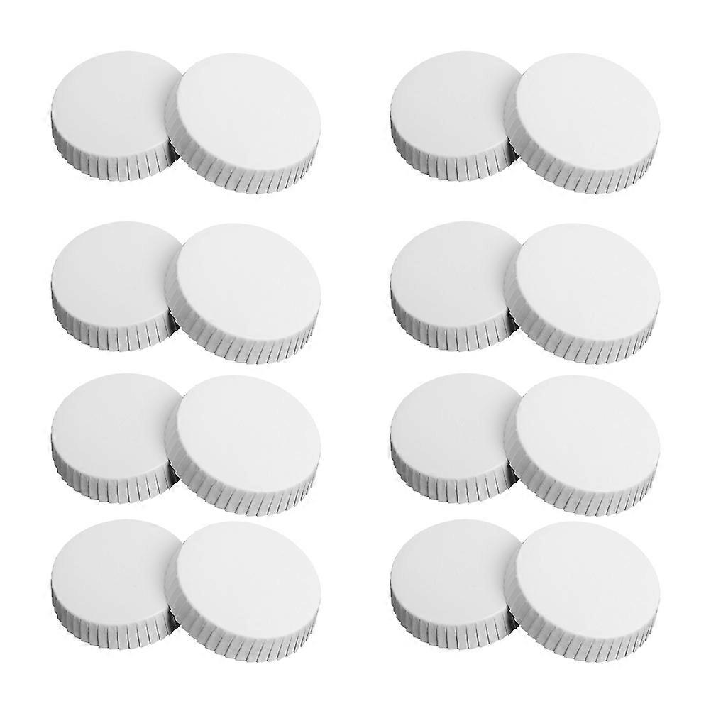 One-Time Use Paper Cup Cover for Protection 100Pcs White Stackable Lids