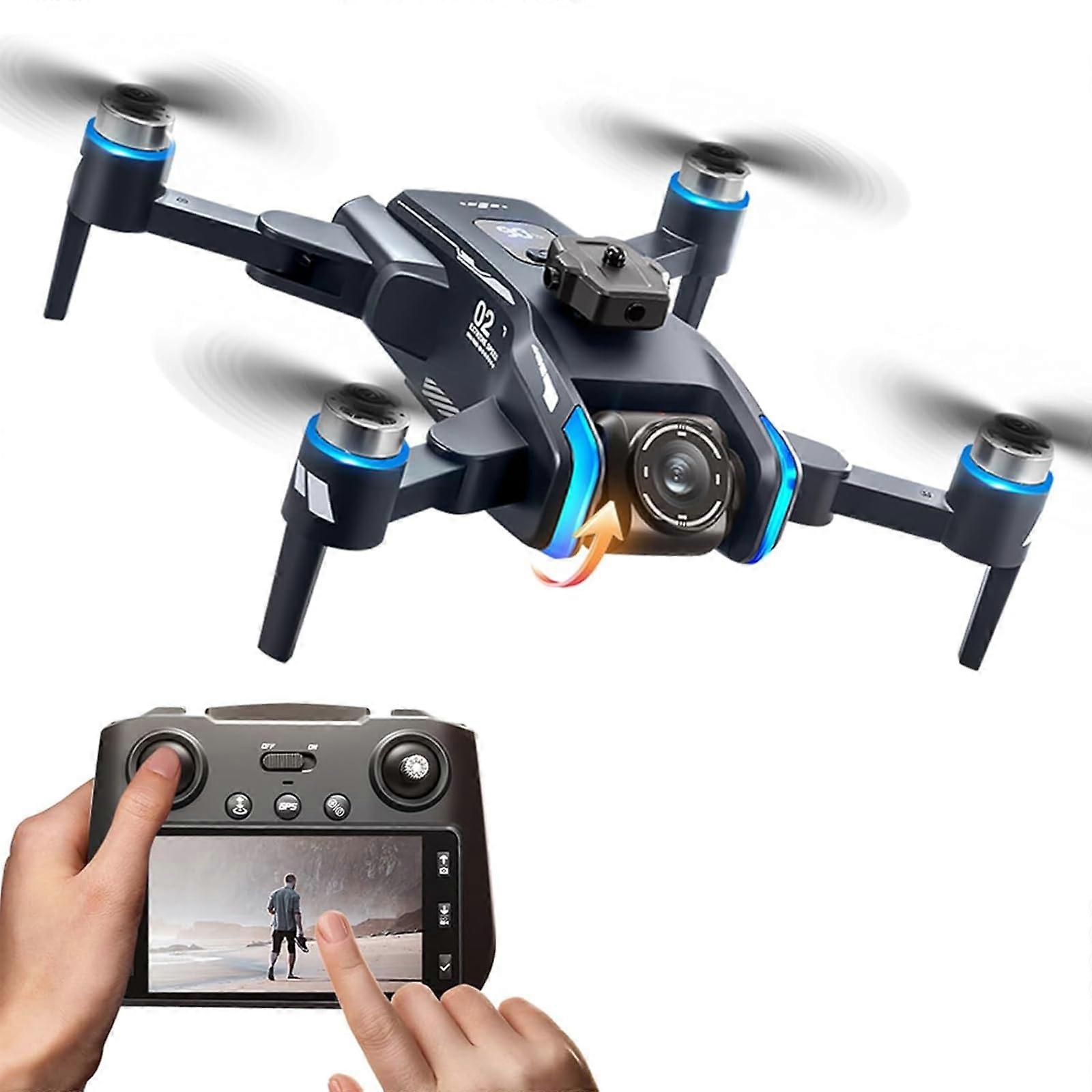 4K Camera GPS Drone with Dual Cameras, Foldable Design, 5G WiFi FPV, LCD Controller