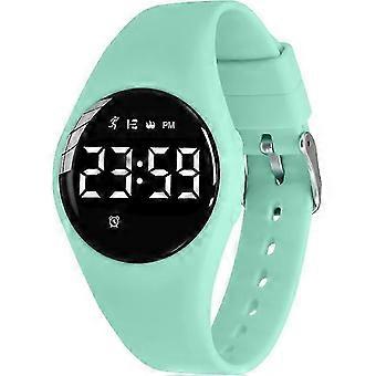 Light Green Kids Watch, Teen Digital Watch with Alarm/Chronograph/Water Resistant, Gift for Boys and Girls Age 5-15