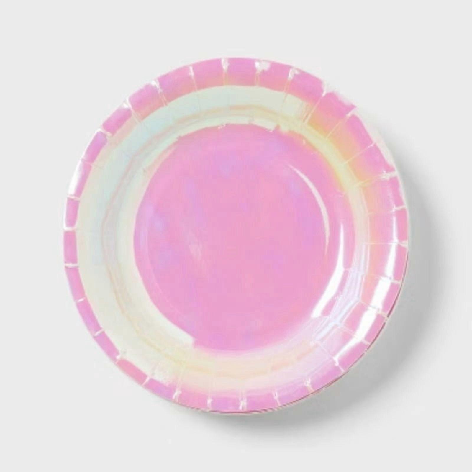 Iridescent Snack Plate 20ct