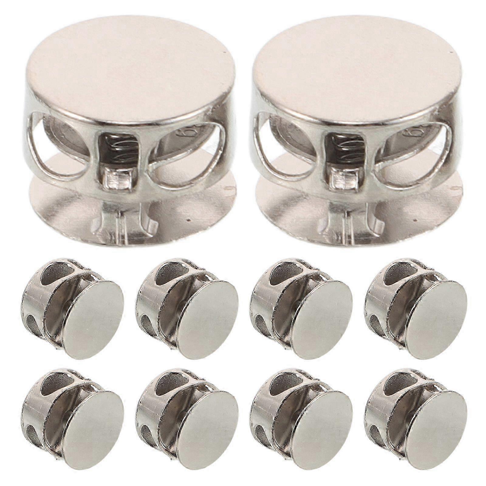 50pcs Adjustable Spring Cord Lock Toggle Cool Stopper Clips 0.5\