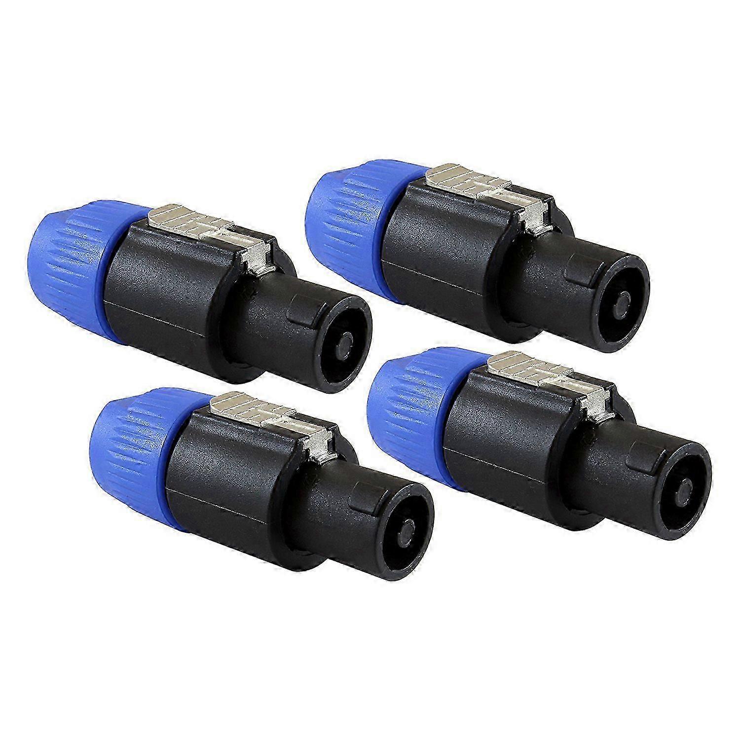 4 Pole Speaker Plug compatible with Speakon NL4FC,NL4FX,4PACK