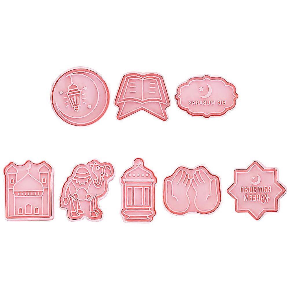 DIY Cookie Mold Plastic Biscuit Mold for Baking 8Pcs Kitchen Tools