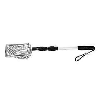 Black Cat Litter Scoop Durable Stainless Steel for Cleaning Use