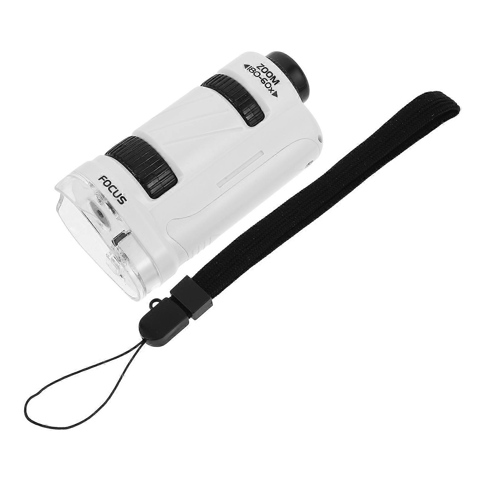 Kids Portable Pocket Microscope Learning Microscope for Science Experiments