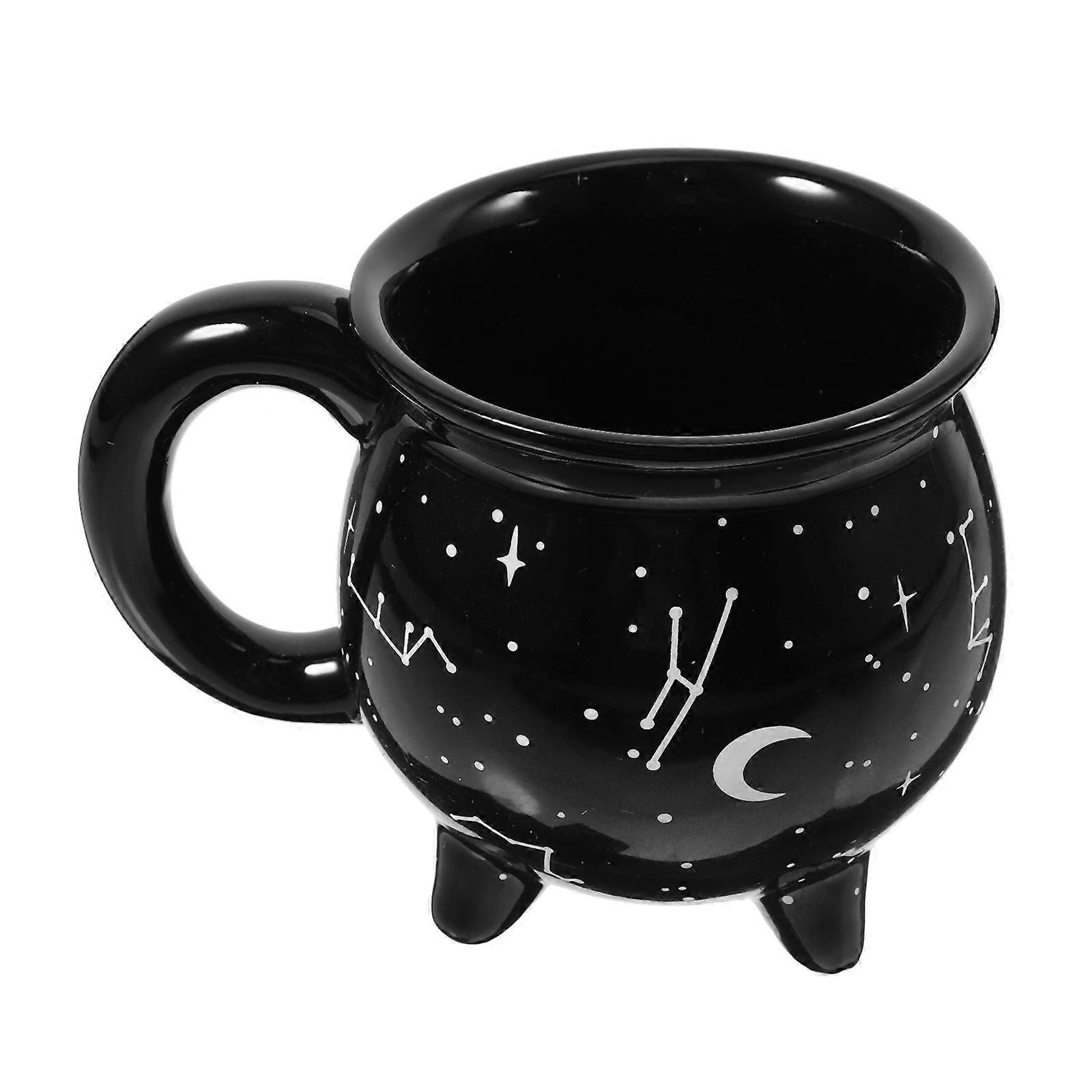 Ceramic Cup Witch Cauldron Mug for Decorative Coffee Drinking