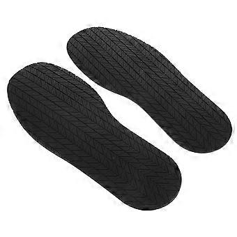 Nonslip Sole Pads Shoe Sole Protector for Shoes 1Pair Black Rubber Material