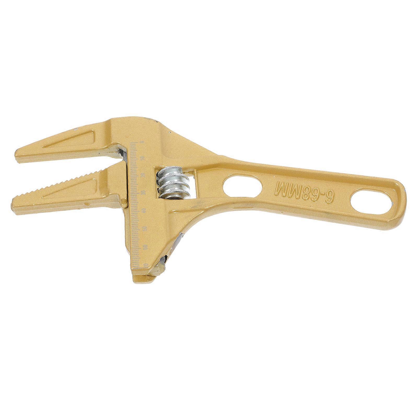 Adjustable Multifunctional Wrench for Bathroom Large Opening Spanner Tool