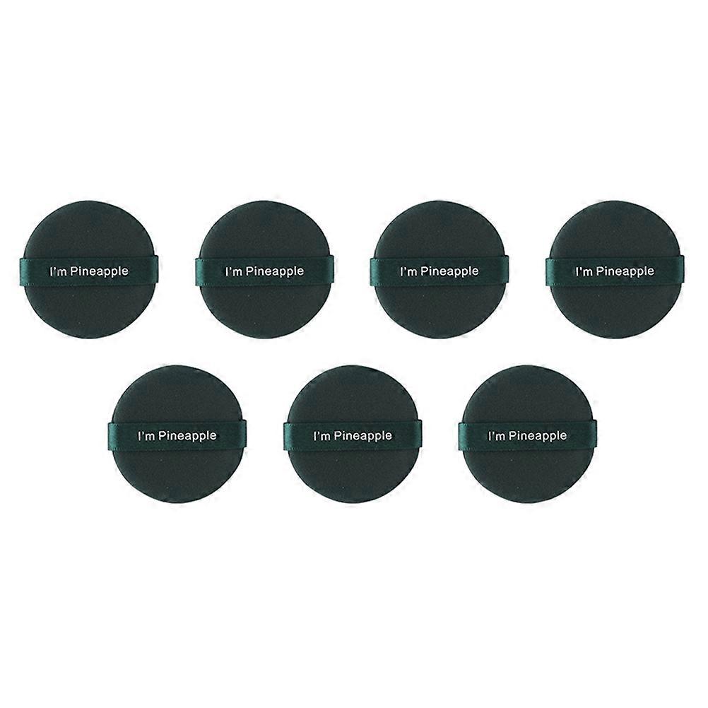 Green Makeup Sponge Puff for Foundation Use 7Pcs Puff