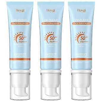 UV Clear Sunscreen SPF50 Mineral Face Sunscreen Hydrating Sun Essences Face Protector UVA/UVB Protection_mpn