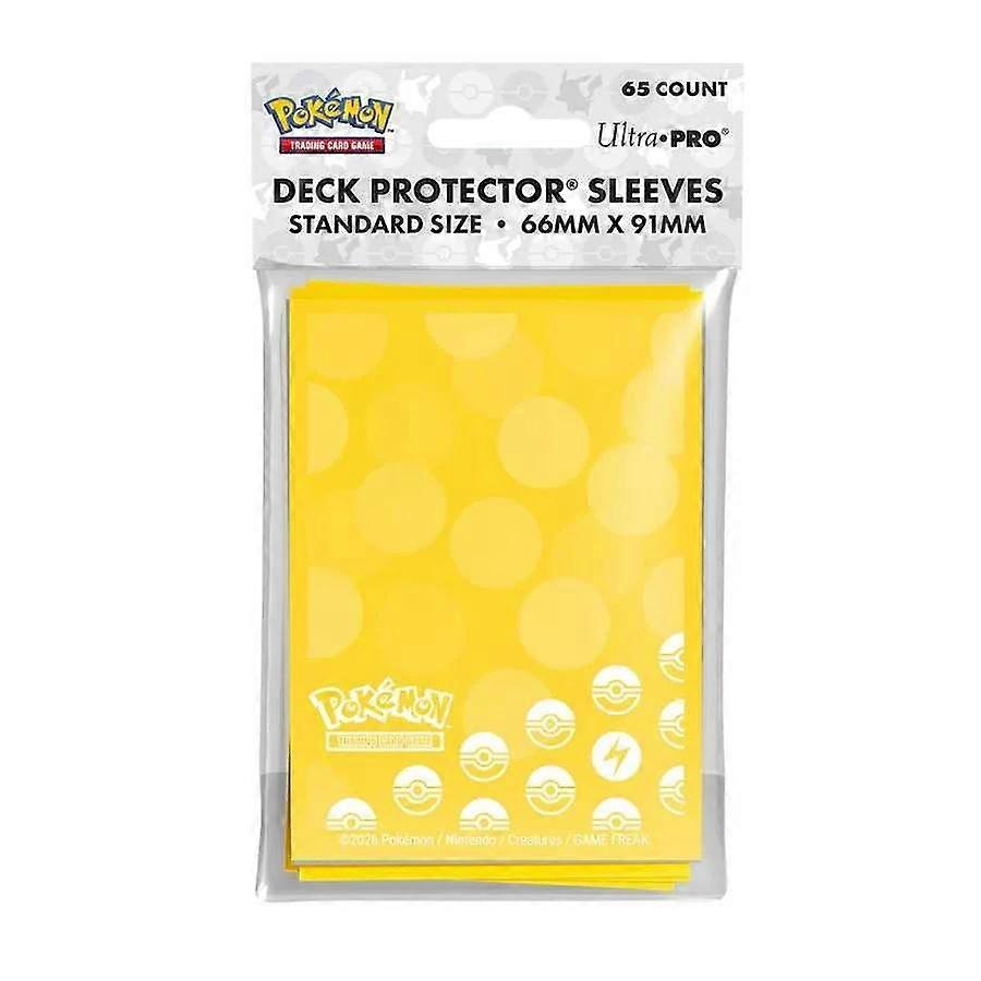 Pokemon Energy Deck Protector Sleeves - Lightning Type (65ct)