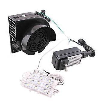 12v 1.5a Inflatable Air Blower Motor with 3 LED Lights - Replacement Fan Dz s20241212960
