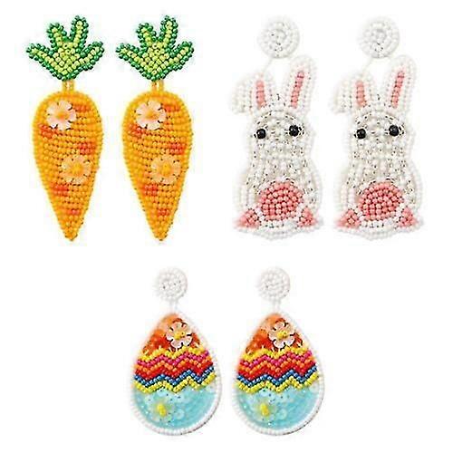 Bunny Dangle-earrings Easter Rabbit -gift