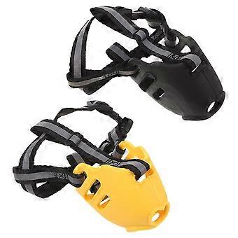 2pcs Dog Muzzle Basket Muzzle for Biting Chewing and Scavenging Humane Cage Mouth Cover for Grooming and Training Medium Aggressive Reactive Dogs