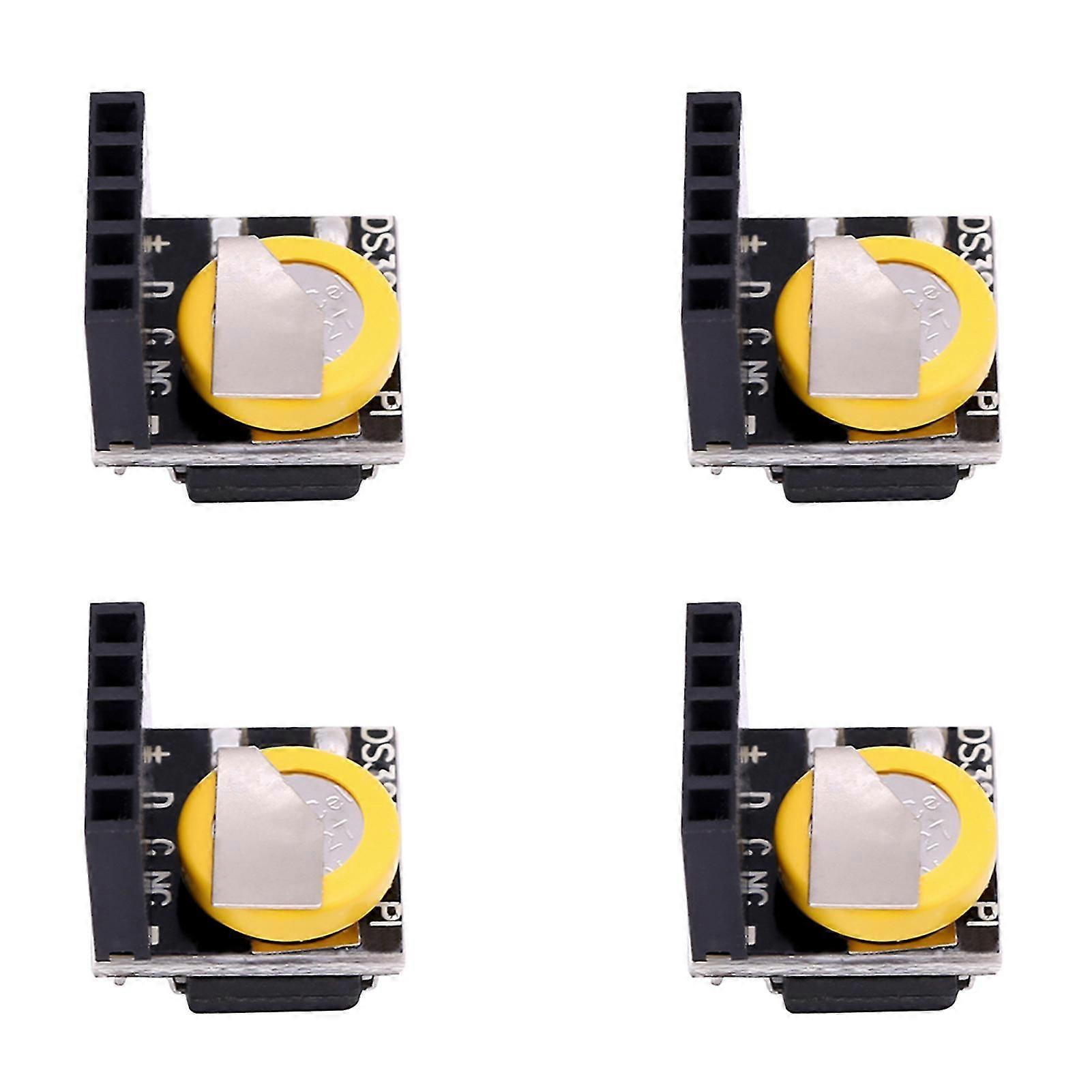 4 Pcs /set High Precision RTC Clock Module Memory Module Compatible withRaspberry Pi
