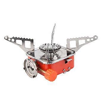 Mini Camping Stove - Foldable 2800W 100g/hr Lightweight Portable Stainless Steel for Outdoor Picnic Travel