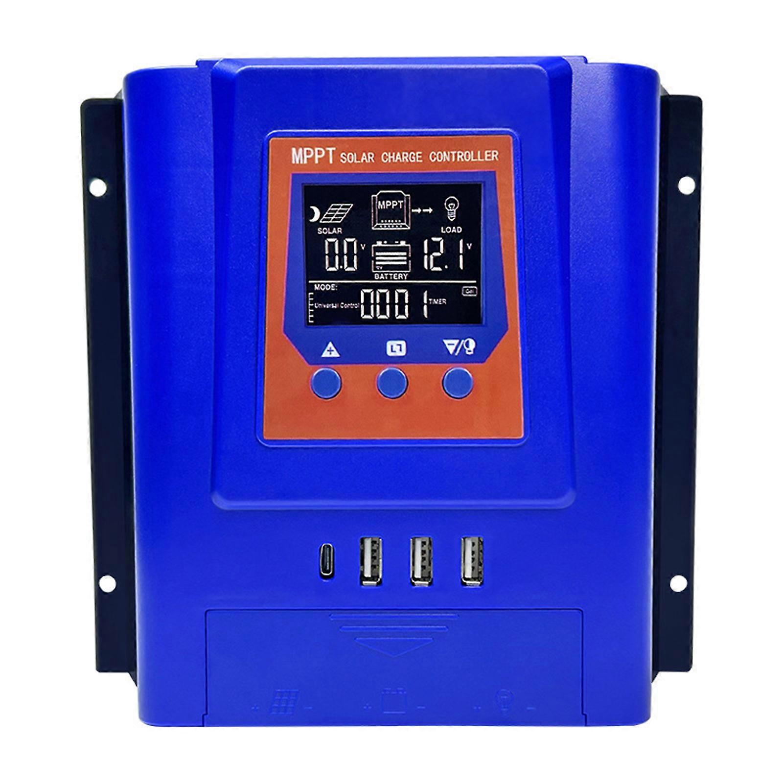 Expert MPPT Solar Unit Charge Regulator Accepts 150V Input Having Automatic Finding For Home Separate Installations Multicolor