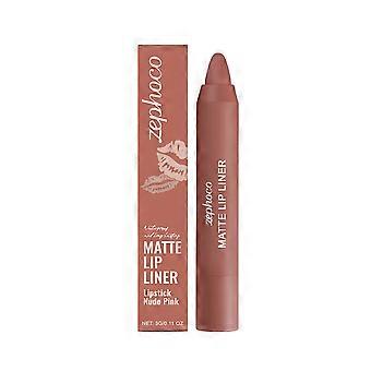 Nude Pink Matte Lip Pencil, Naturally Pigmented, Defines Lip Shape for Natural Look