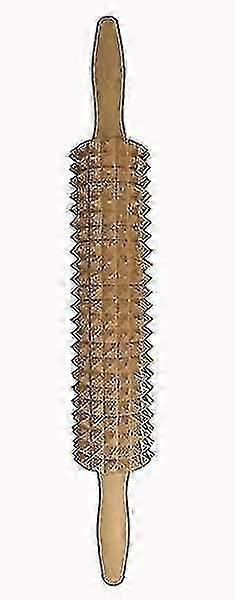 25cm Beech Rolling Pin for Flatbread Pizza Dough Control