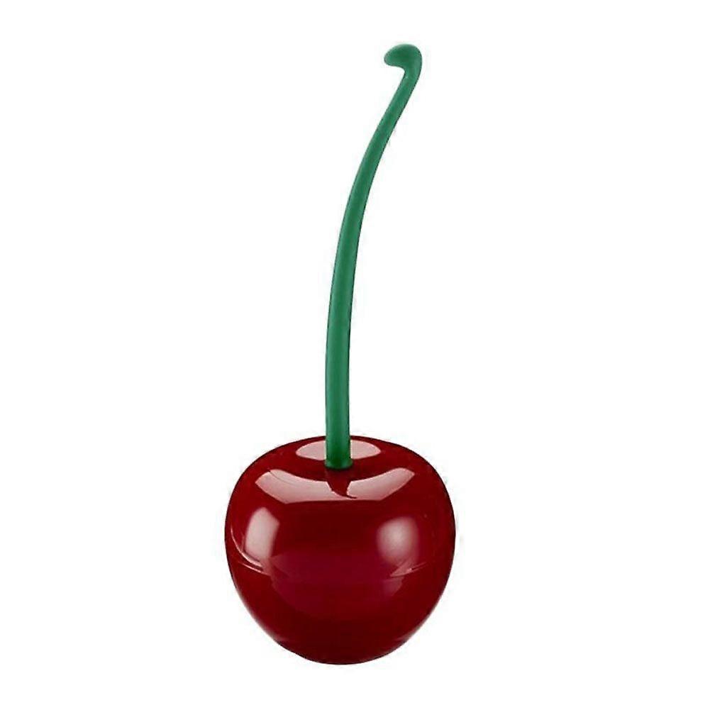 Creative Cherry Shape Plastic Toilet Brush Bathroom Cleaning Tool Decoration KAESI