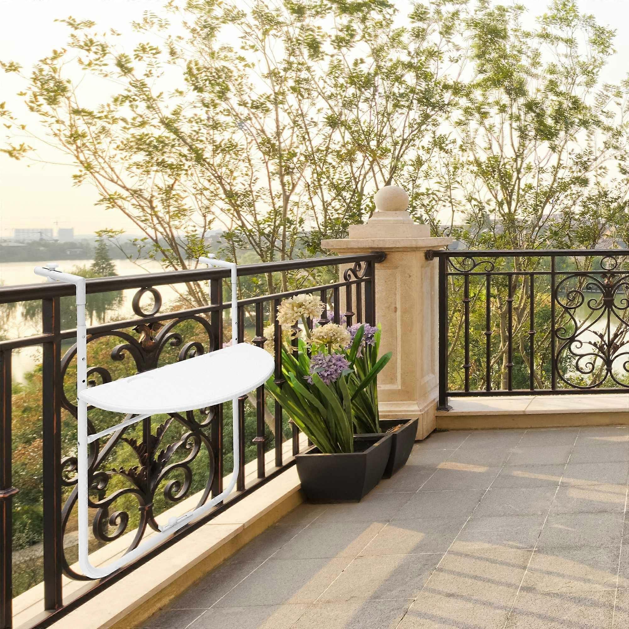 Hanging balcony table BASTIAN