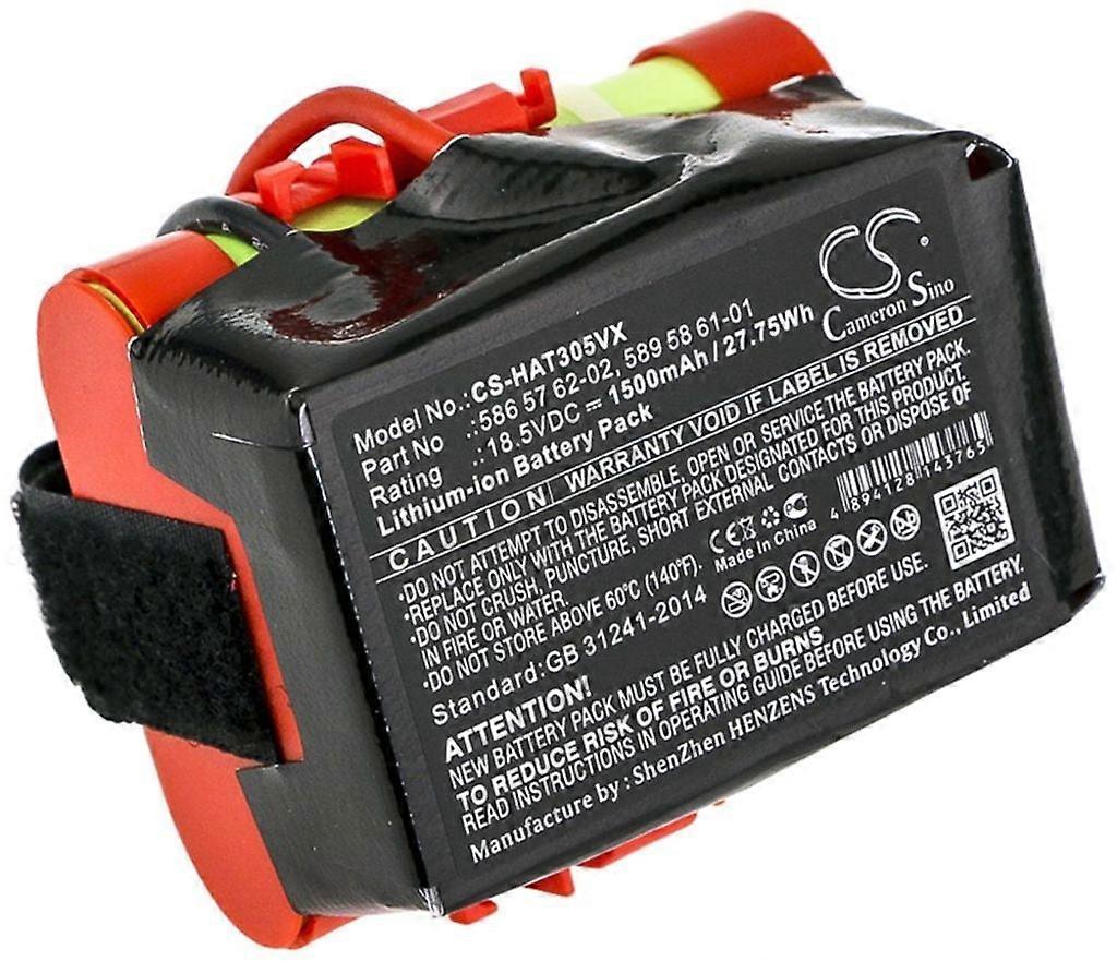 Battery for Gardena McCulloch Rob R600 etc