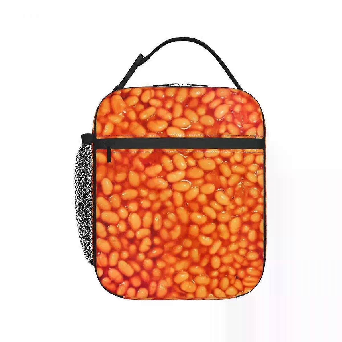 v1777 Beans In Things Pattern One Lunchbag ip908