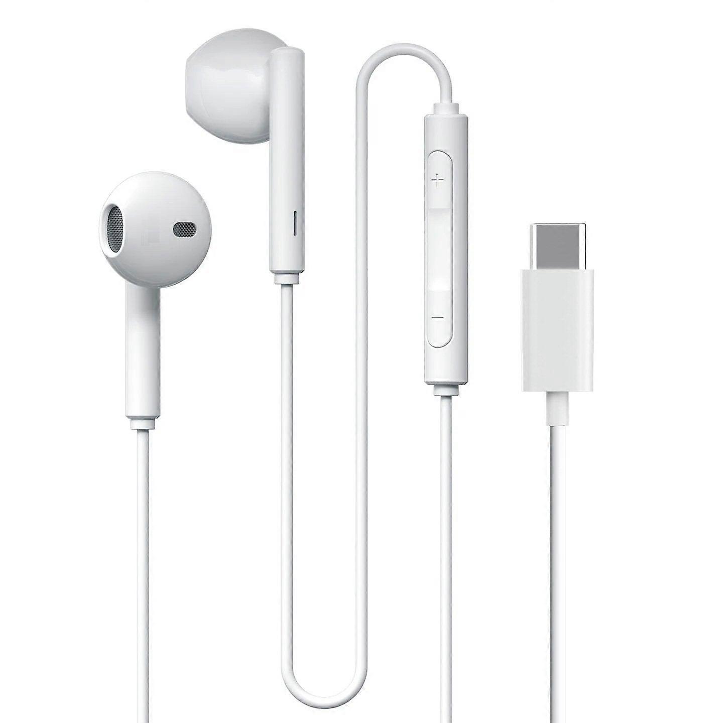 In Ear Earphones Type C in White
