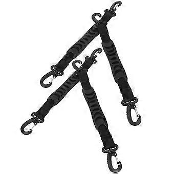 Black Roller Skates Carrier Strap for Storage Use 20Pcs Carrying Tool