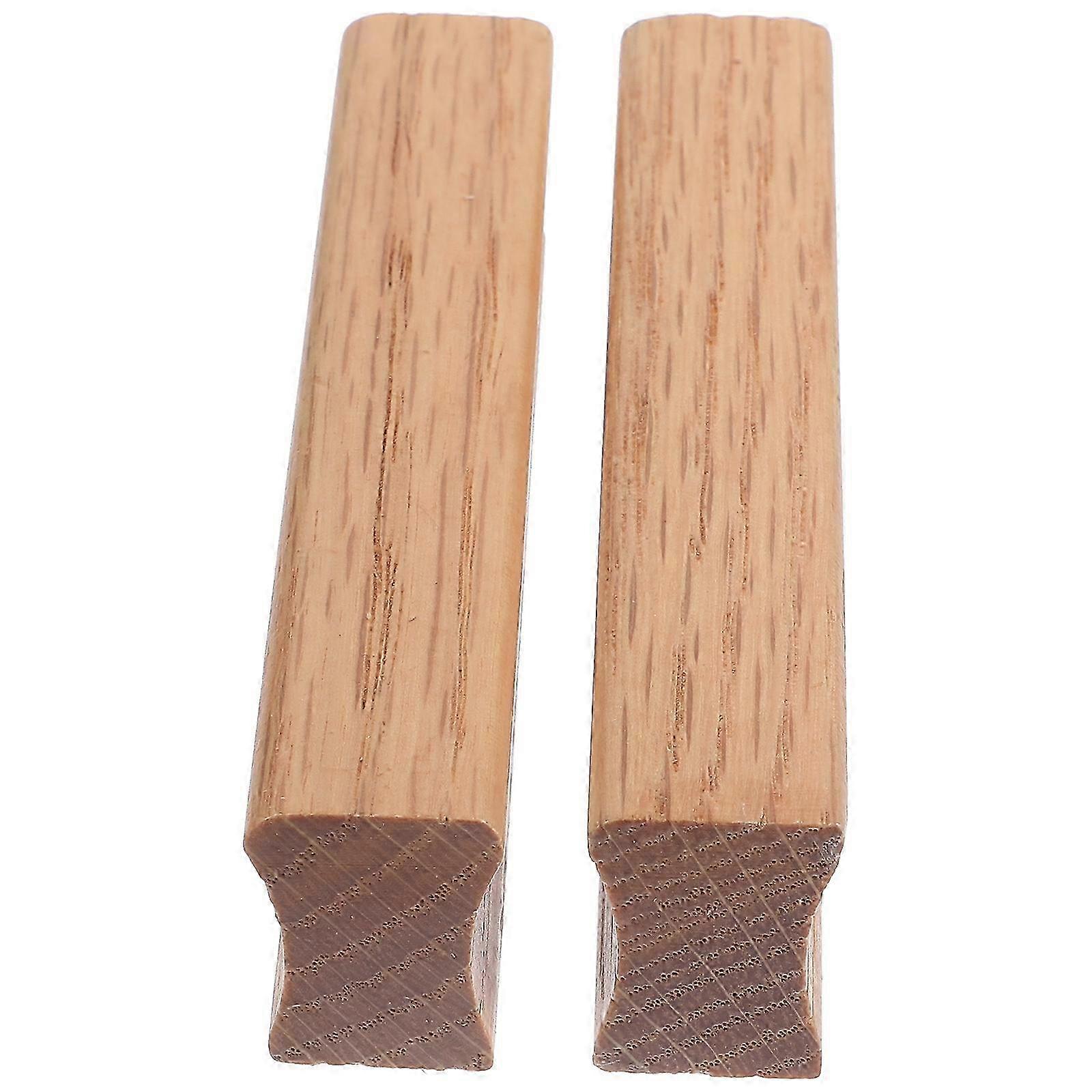 Modern Wooden Cabinet Pulls 10 Pcs Rectangular Shape Handles compatible with Kitchen And Bathroom Cabinet Replacement Durable Solid Wood
