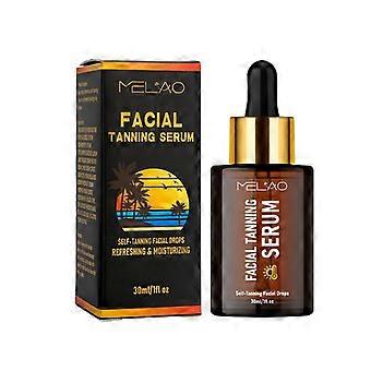 Sérum autobronzeador cor de trigo bronzeado, óleo essencial corporal, protetor solar de verão, sérum autobronzeador 30ml