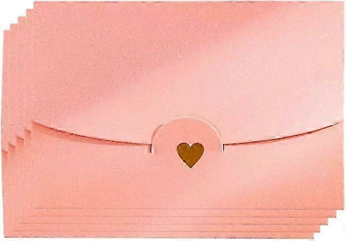 50 Pieces Mini Gift Card Envelopes,Pink Mini Envelope